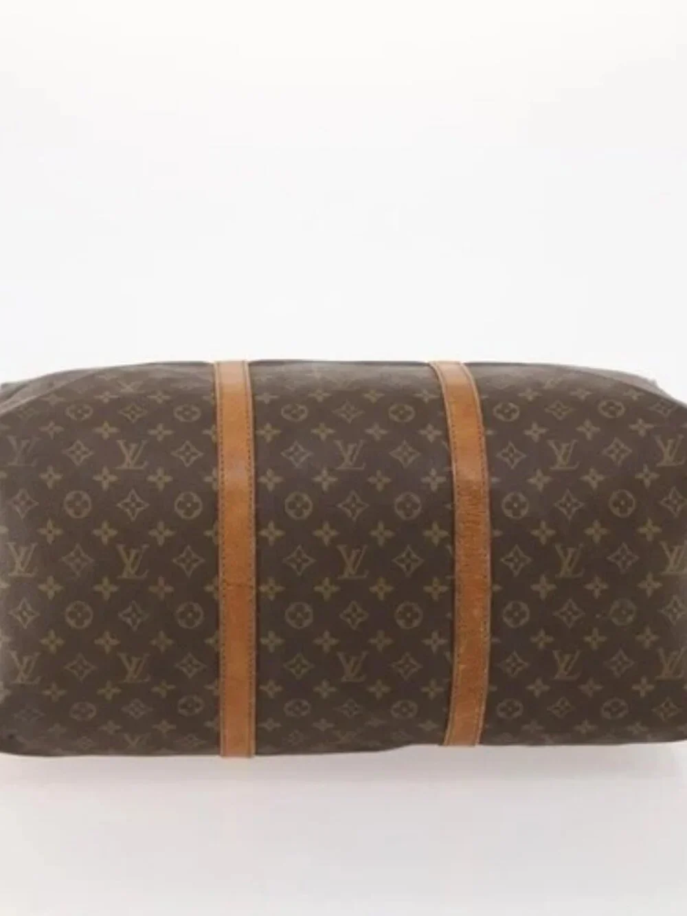 LOUIS VUITTON Monogram Sac Souple 55 Boston Bag M41622 LV Auth 183820
